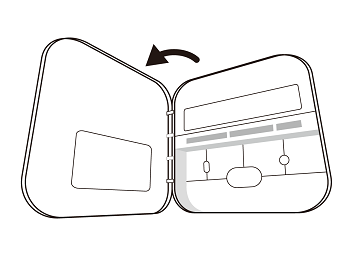 Remove the front cover from the base.